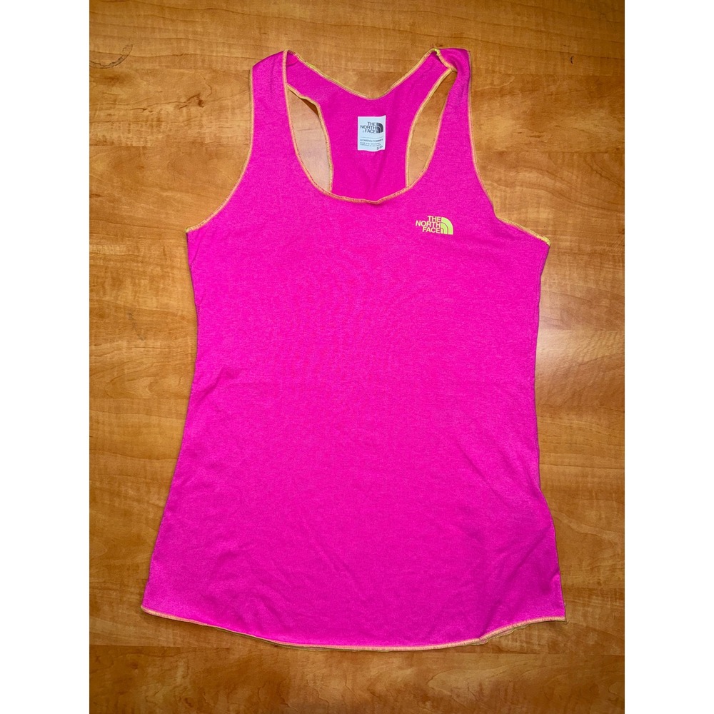 The North Face Womens Pink Racerback Athletic Tank Top Size Small S/P Hiking Gym